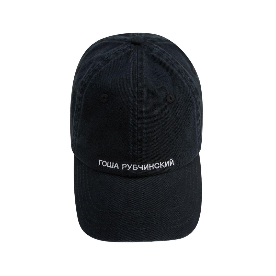 帽子 gosha rubchinskiy baseball cap black