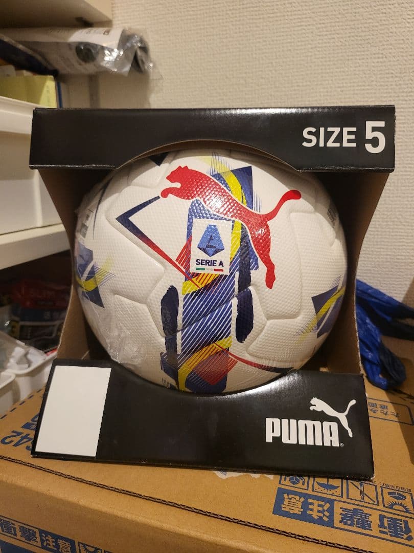 プーマPUMAオービタSERIE A FIFAボールサッカーボール5号球検定球