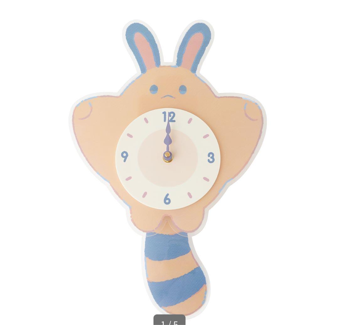 【新品】ポケモン オタチ 振り子時計 Little Daydream