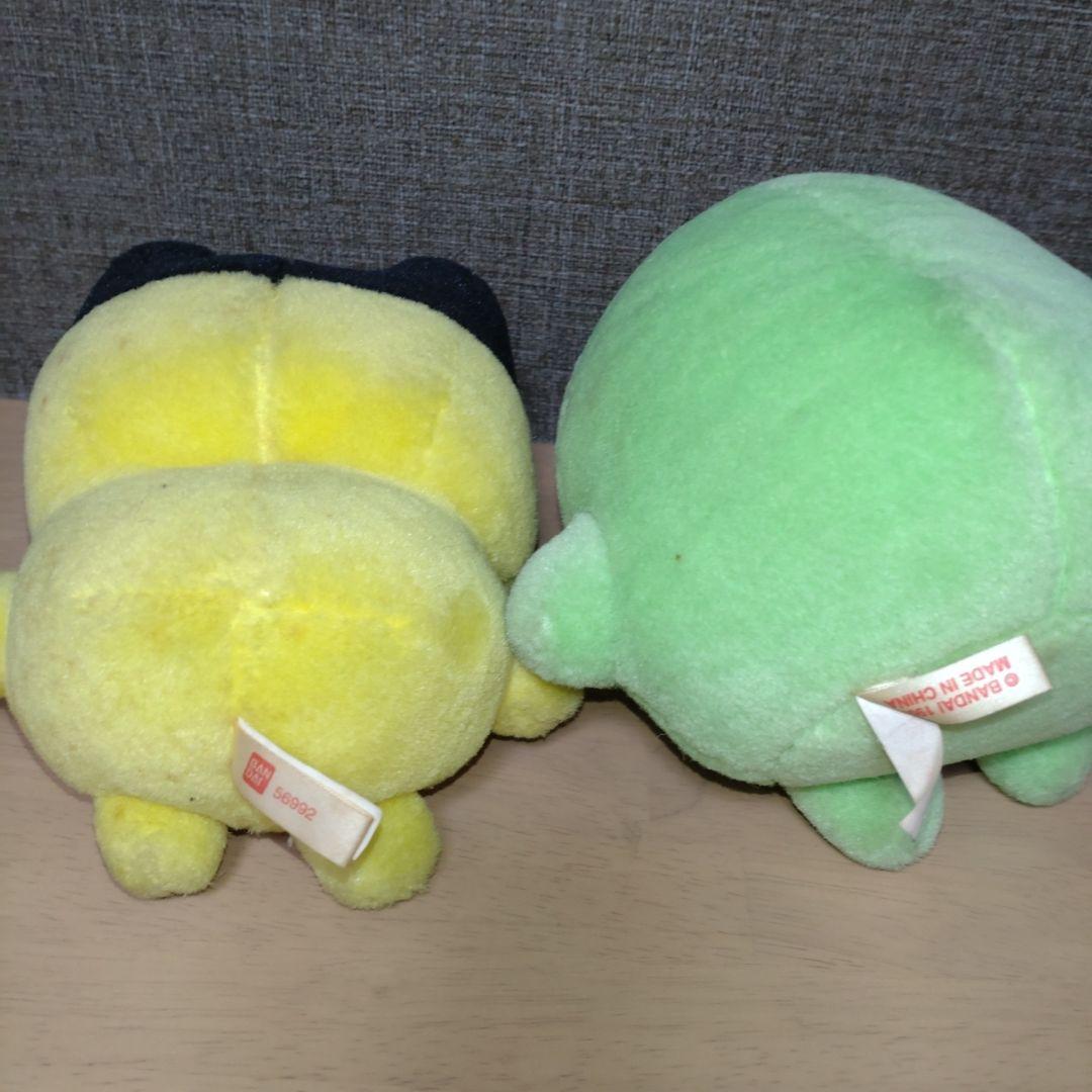 たまごっち　初期　ぬいぐるみ　1997年　くちぱっち　まめっち　バンダイ