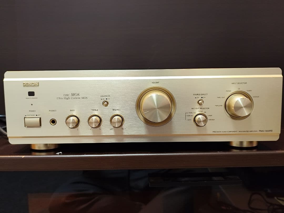 DENON PMA-1500R2 プリメインアンプ　シャンパンゴールド