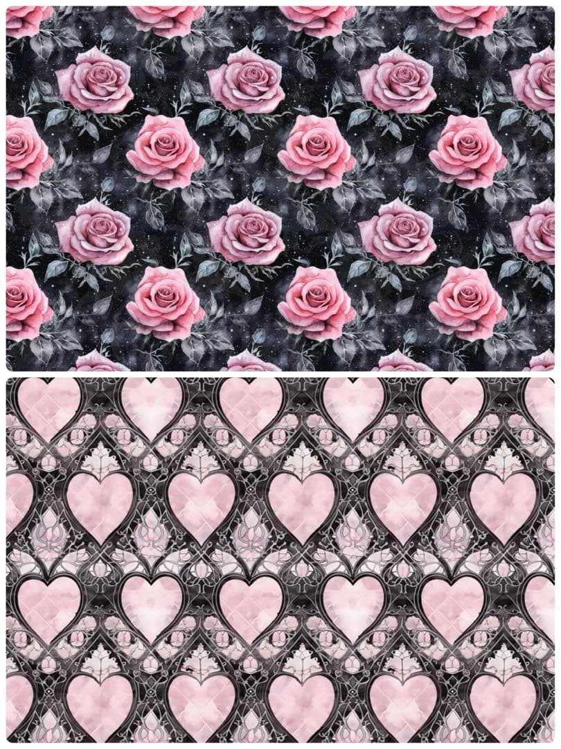 新作♡A4 ハロウィンデザインペーパー＆コラージュシート60枚　お菓子つき　素材