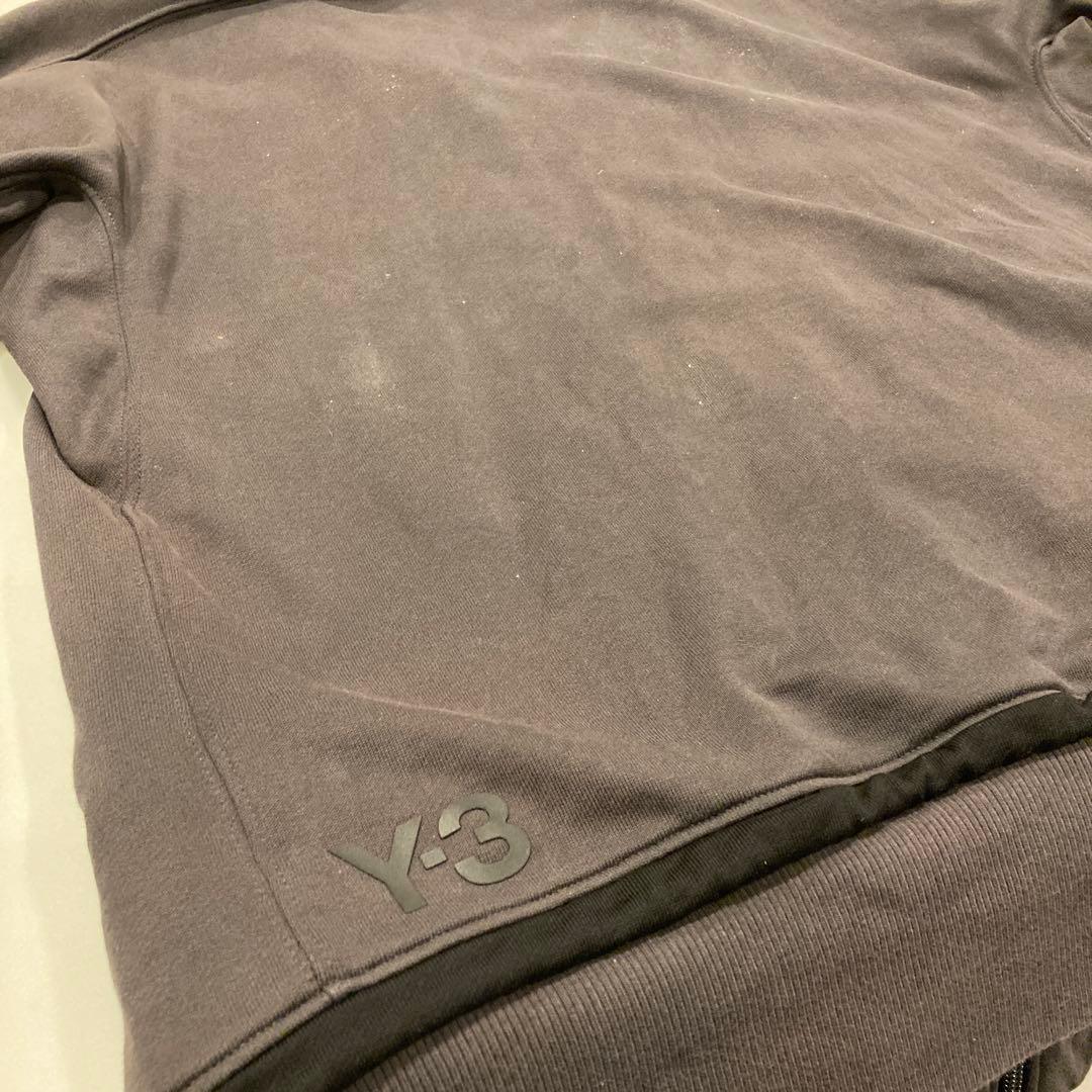 最終価格Y-3 フード付きパーカー L/6 ダークグレー