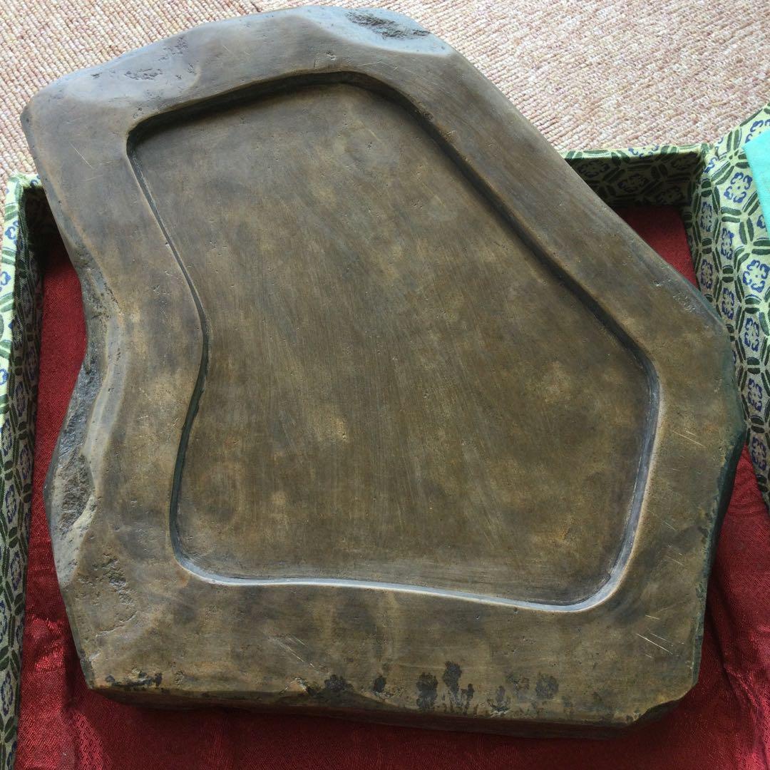 硯　澄泥硯　書道　古美術品　箱付き