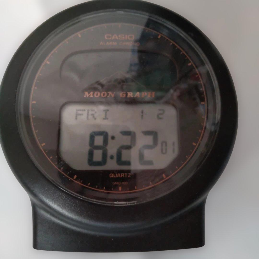 CASIO MOON GRAPH デジタル置時計