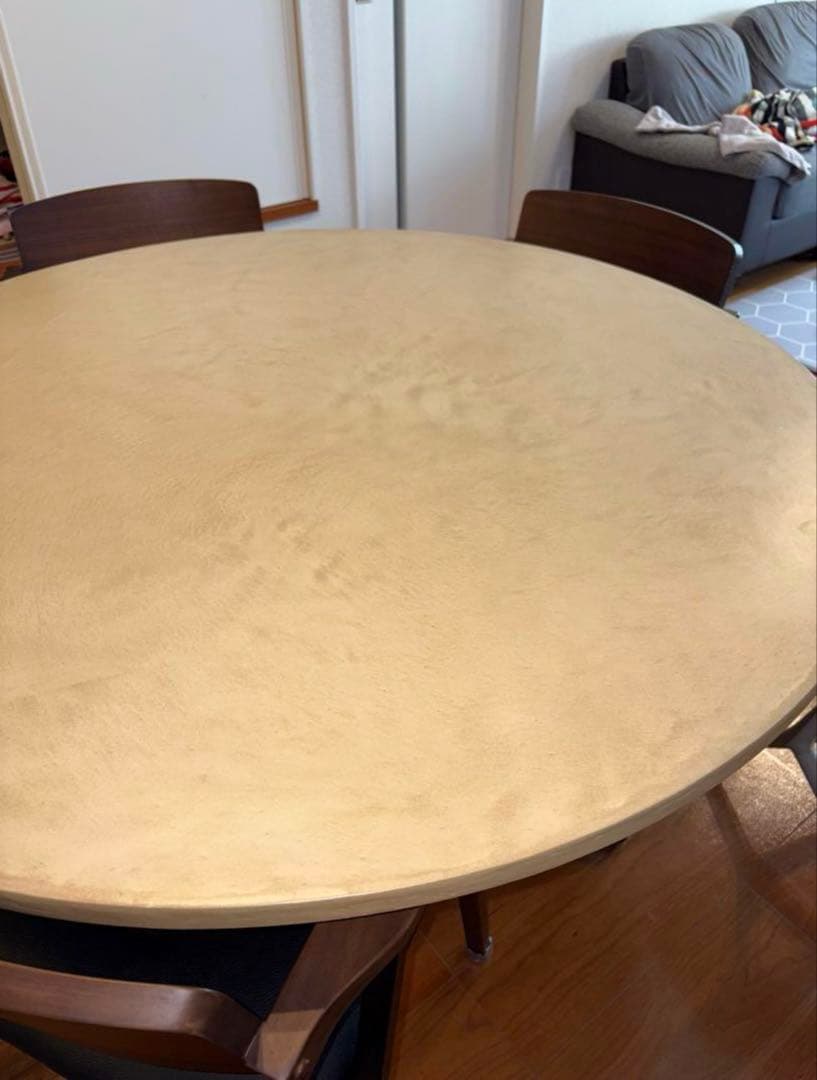 丸テーブル　ダイニングテーブル　モールテックス