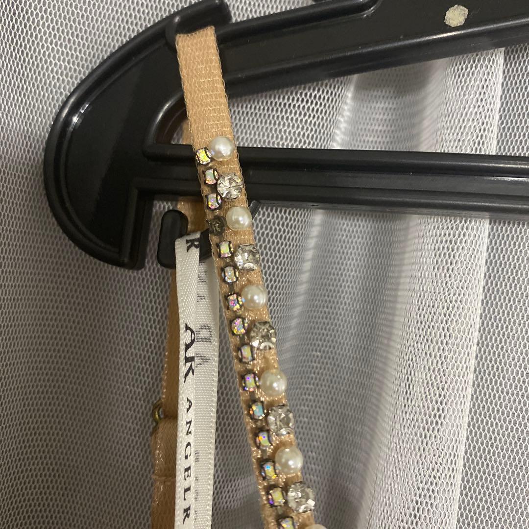 エンジェルR ナイトドレス Mサイズ シャンパンゴールド/タグ付き