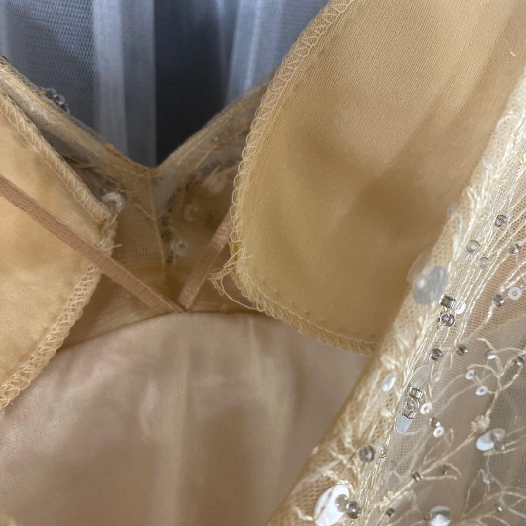 エンジェルR ナイトドレス Mサイズ シャンパンゴールド/タグ付き