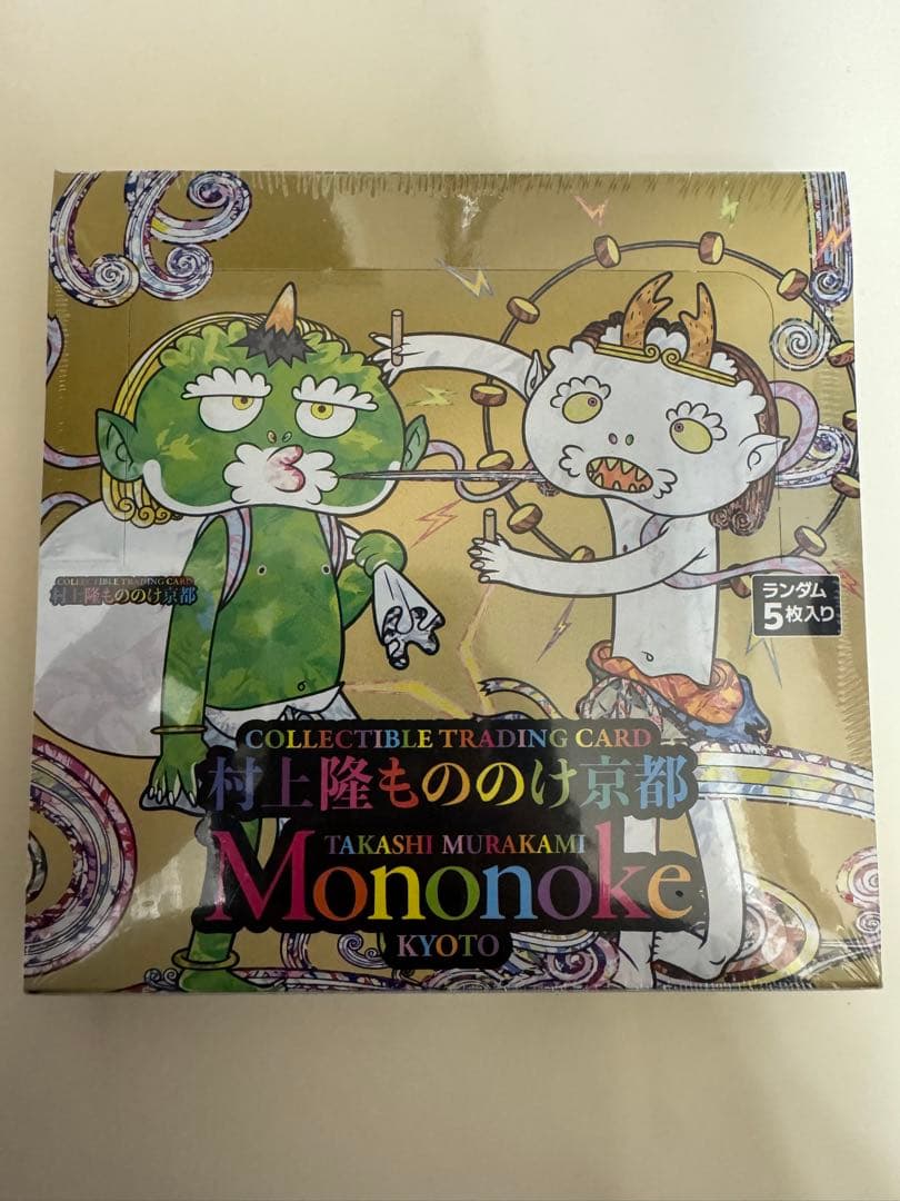 ムラカミフラワーズ 村上隆　もののけ京都 TRADING CARD BOX
