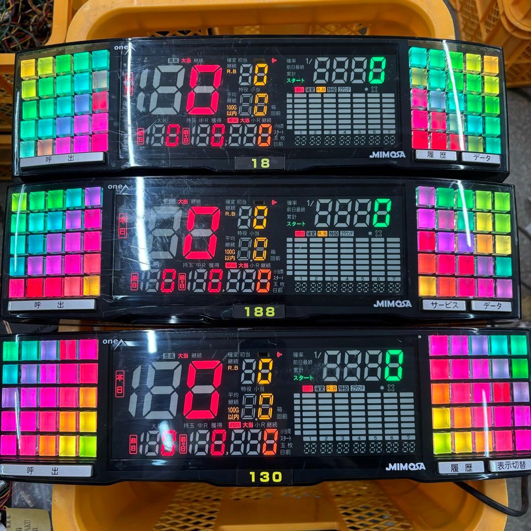 家庭用加工済み！ データカウンター ミモザトゥルーライト スロット用 ３台