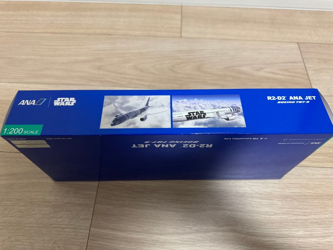 【限定・絶版】ANA R2-D2 ANA JET 1/200 B787-9 新品