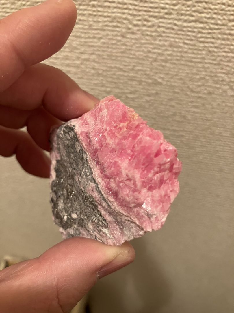 高品質‼️結晶パキパキ‼️　北海道稲倉石鉱山産　ロードクロサイト原石