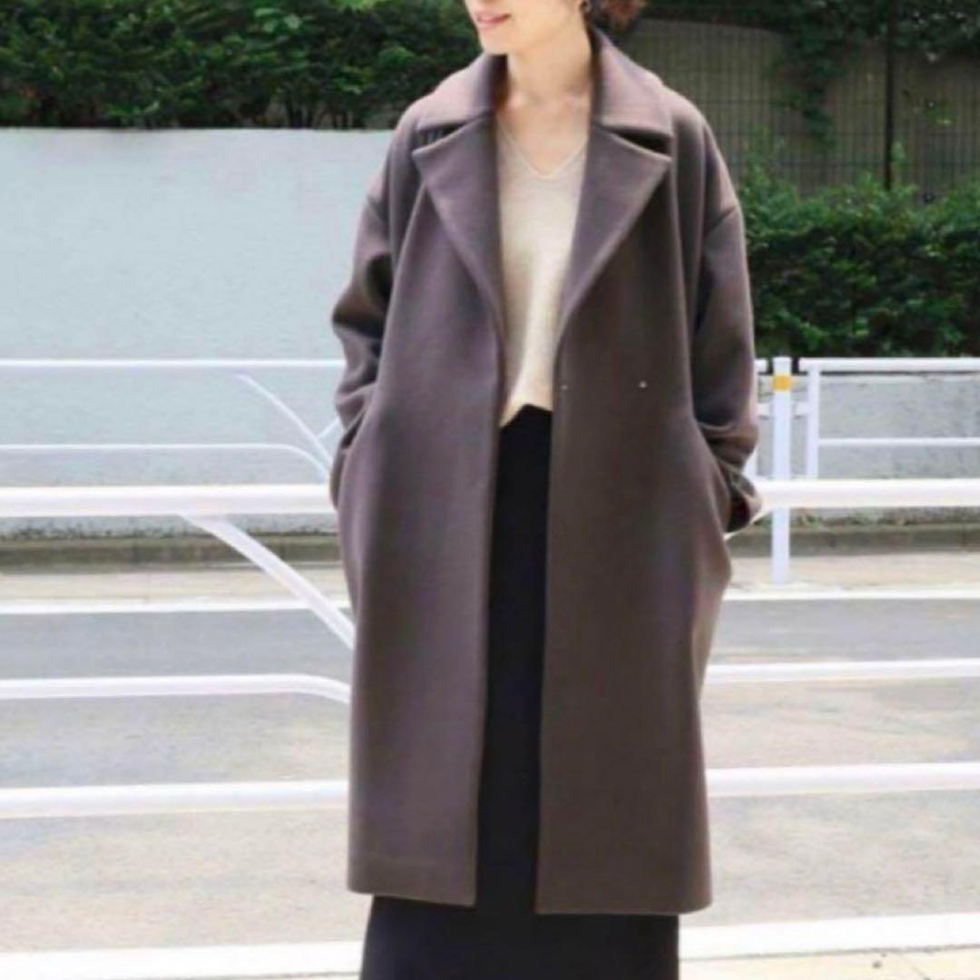 ✨美品✨IENA　オーバーチェスターコート　マンテコ　コクーン　38　9号