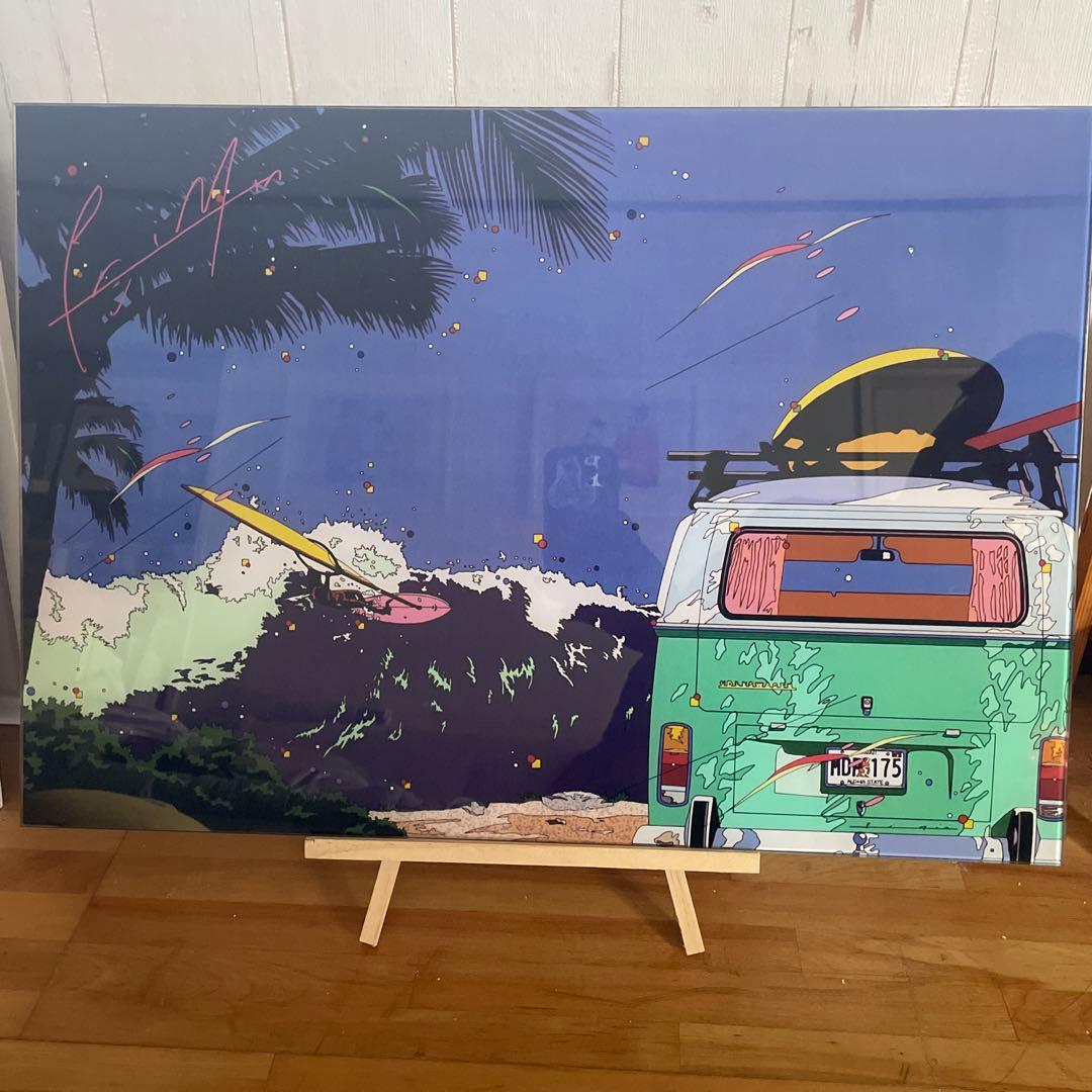 【EIZIN SUZUKI×BAYFLOW】 鈴木英人/ガラスアートピクチャー