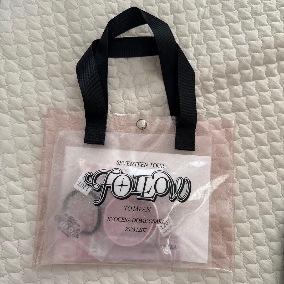 ジュン　SEVENTEEN ファンミグッズ　うちわ　トートバッグ　5点セット