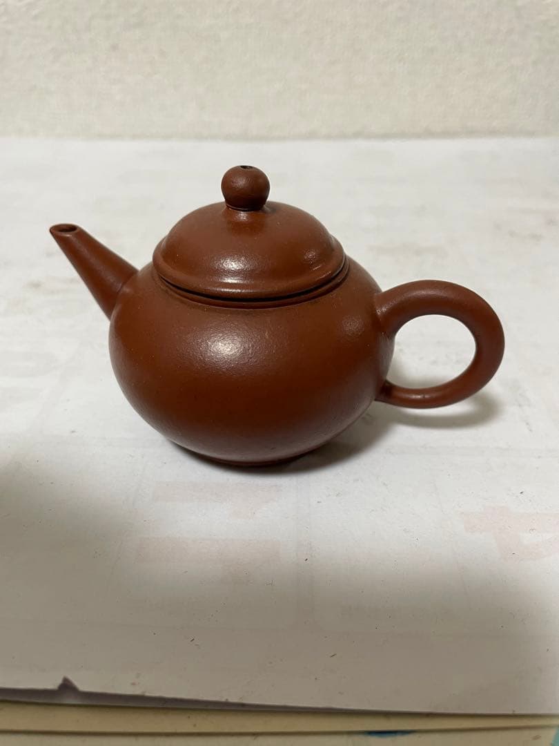 急須　紫砂　朱泥　中国宜興　古美術