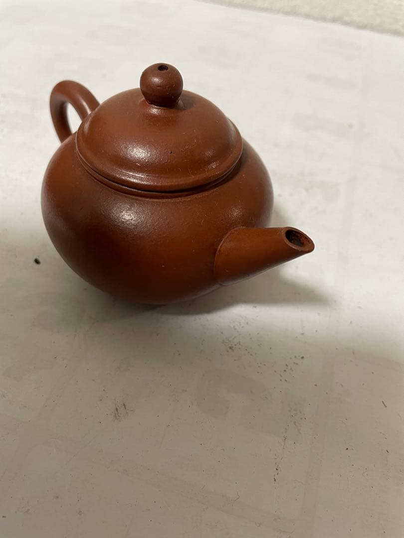 急須　紫砂　朱泥　中国宜興　古美術