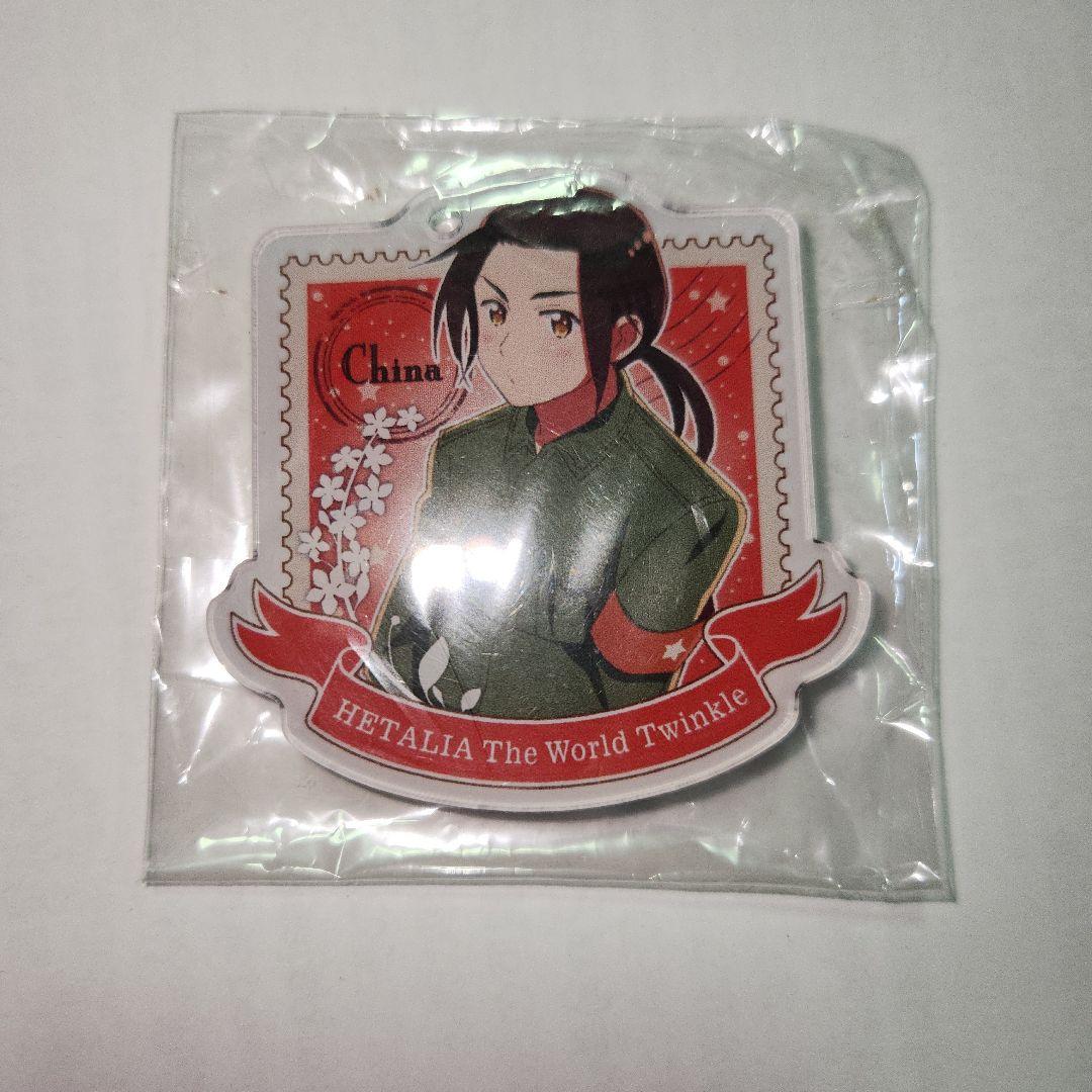 【ヘタリア】おまけ付き つのたりあ 中国 缶バッジ キーホルダー
