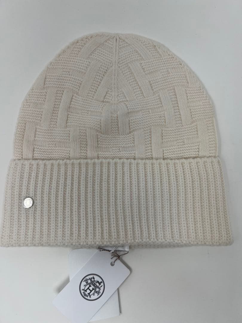 HERMES エルメス フレカンス セリエボタン ニットキャップ＆手袋セット