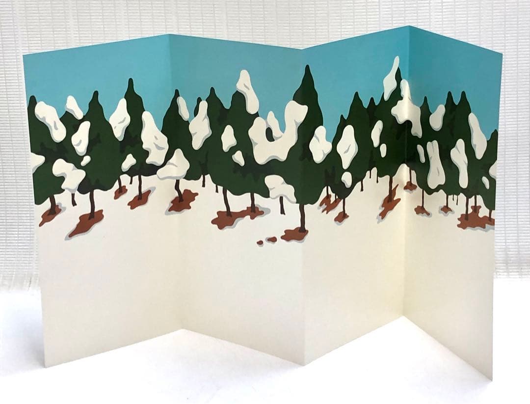 松尾たいこ　BYO-BU E 屏風絵　アート作品　春＆冬セット　18705202