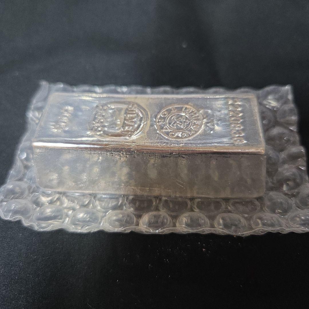 石福 銀地金 純銀インゴット 500g 注意事項をお読み下さい