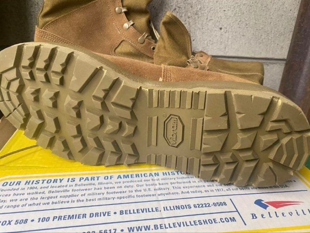 未使用 ミリタリーブーツ【BELLEVILLE GORE–TEX】31.5