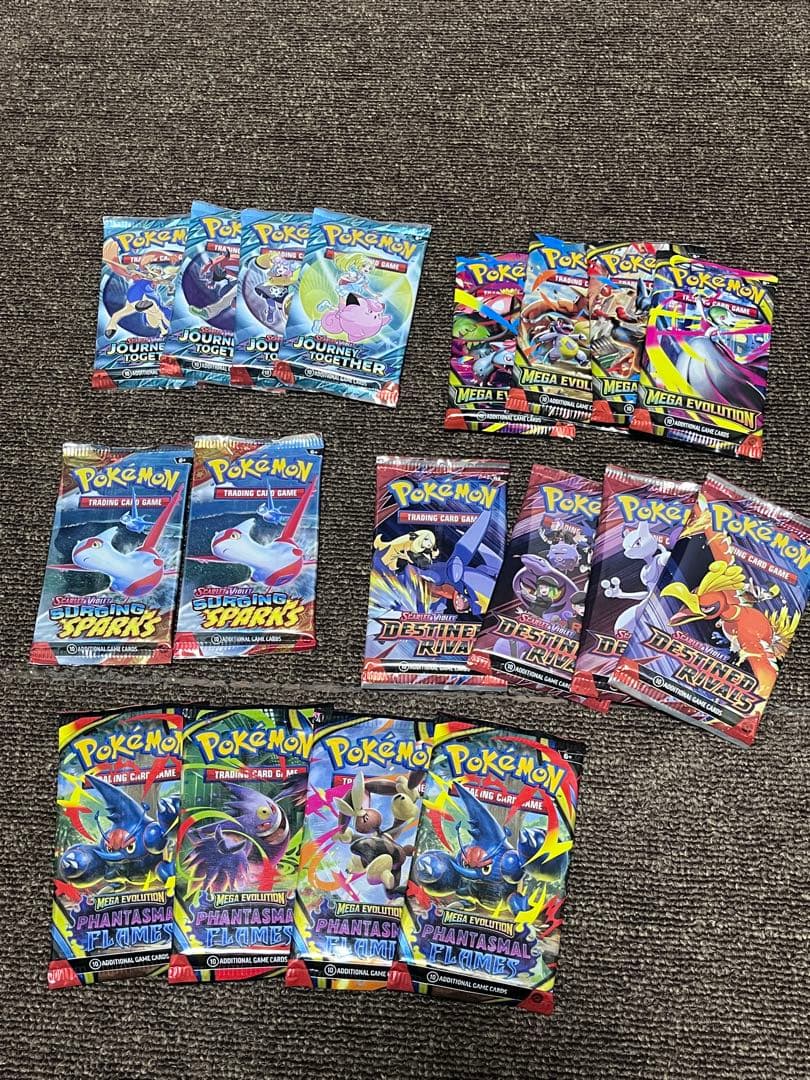 メガリザードンX ex ウルトラプレミアムコレクション　 英語版パックセット売り