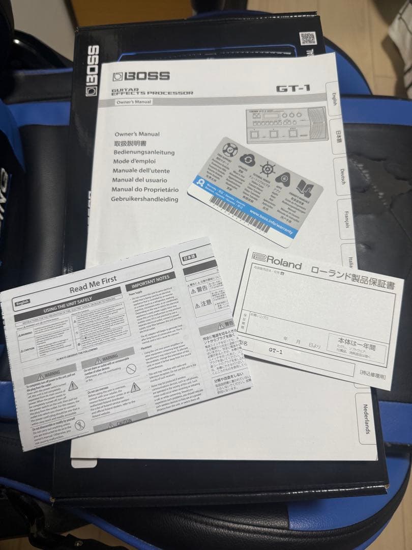 BOSS GT-1 ギター　マルチエフェクター