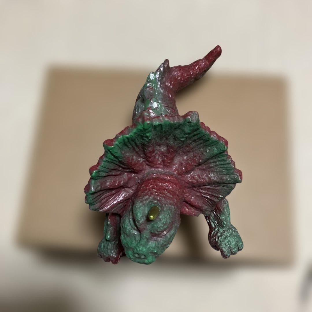 (激レア)(当時物)パチ　ポピーキングザウルス風　ジラース似　ソフビ　昭和レトロ