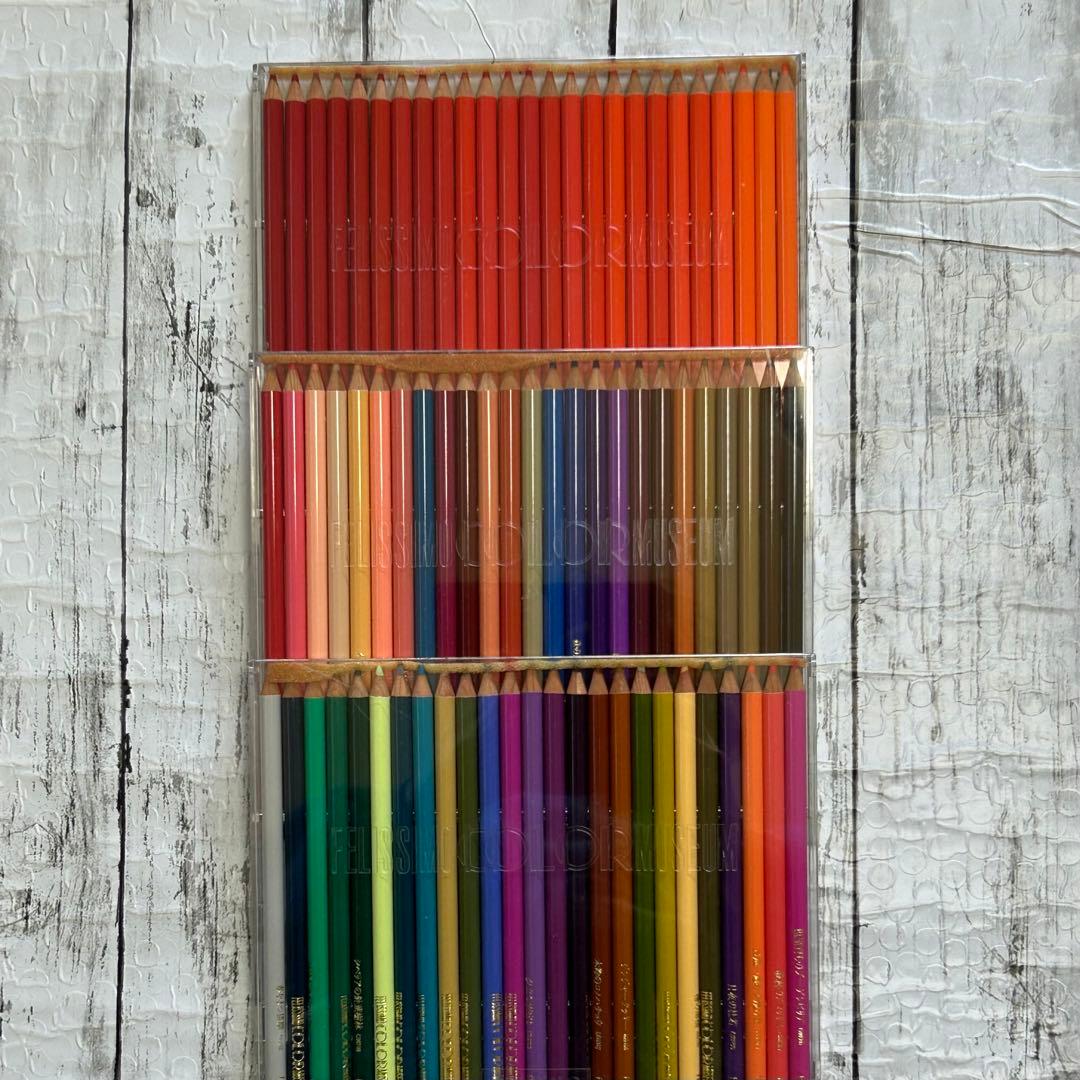 フェリシモ500色の色鉛筆♦️のっぽ♦️超貴重・日本製♦️1992年初代・三菱製