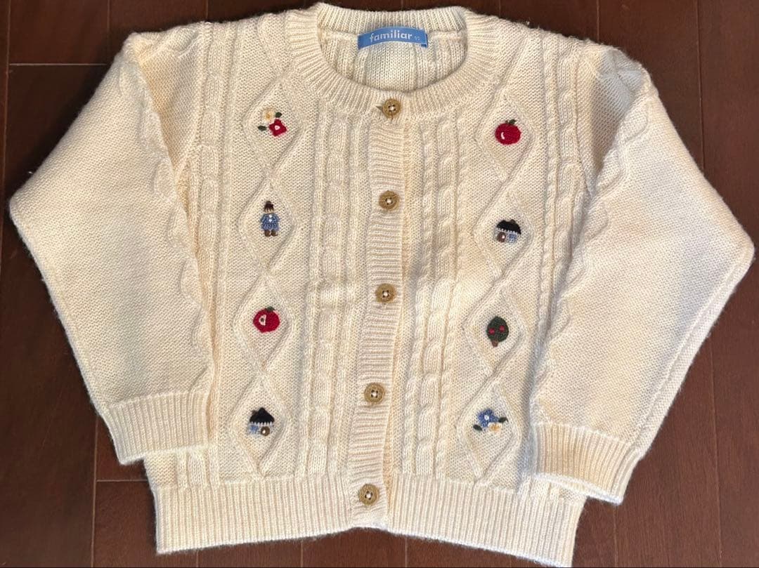 familiar コート・カーディガン90cm 【6点セット】