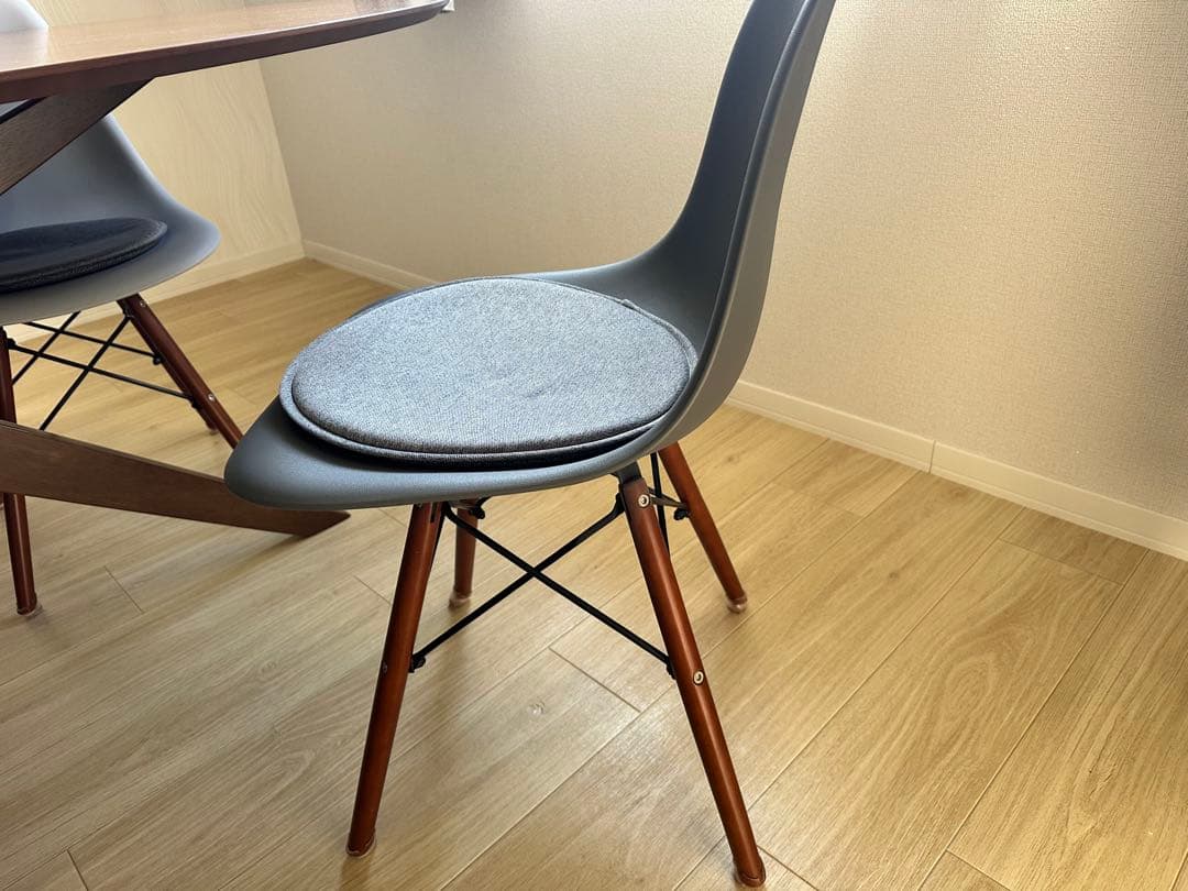 楕円形 木製ダイニングテーブルセット