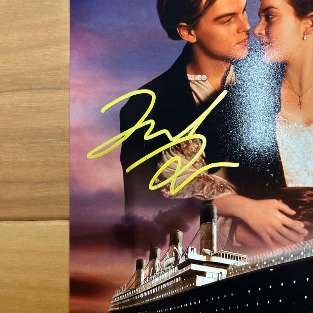 レオナルド・ディカプリオ & ケイト・ウィンスレット 直筆サイン写真 値下げ可