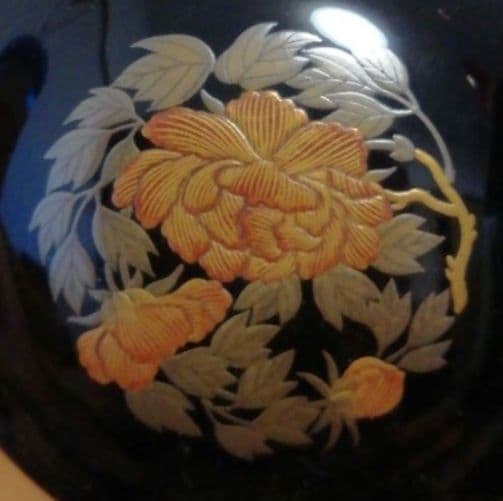 古春作　喜光　蒔絵　棗　共箱　茶道具