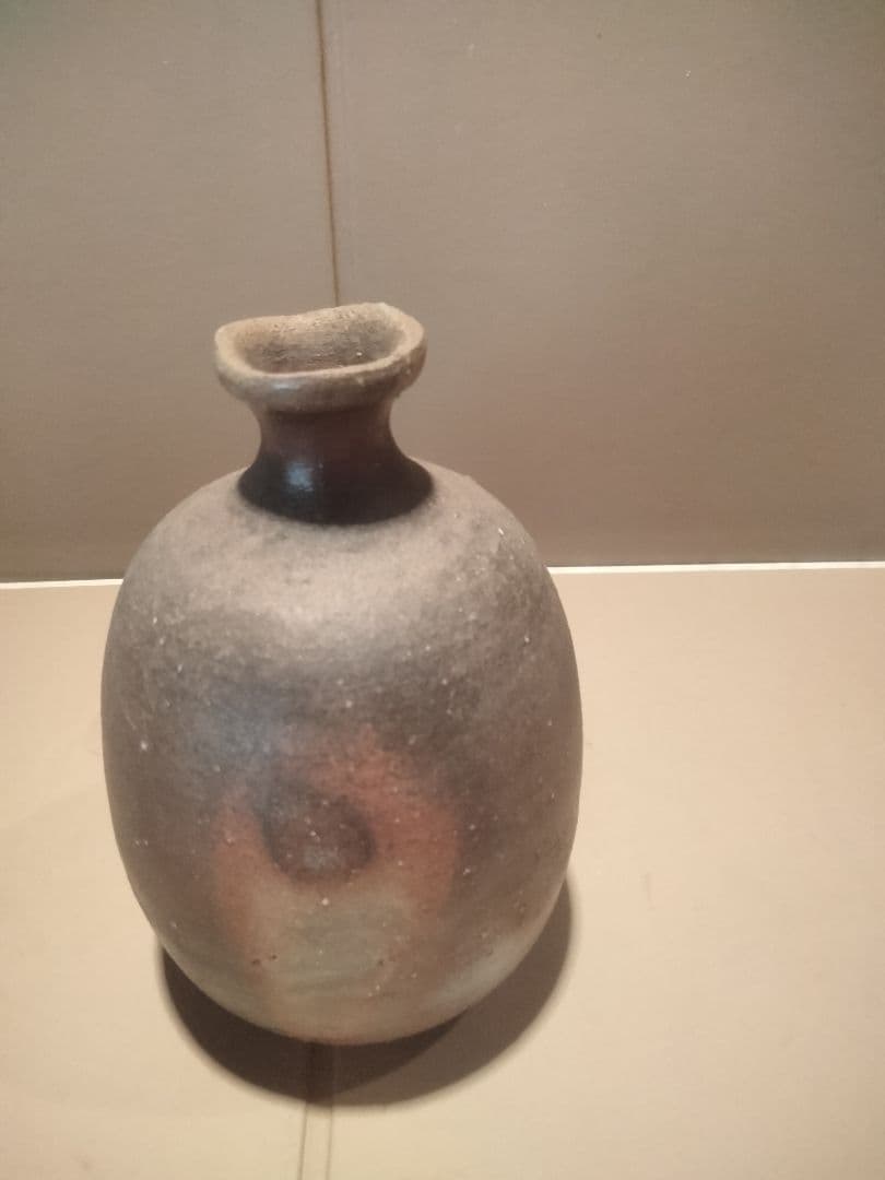 備前焼　的野求　徳利　ぐい呑み