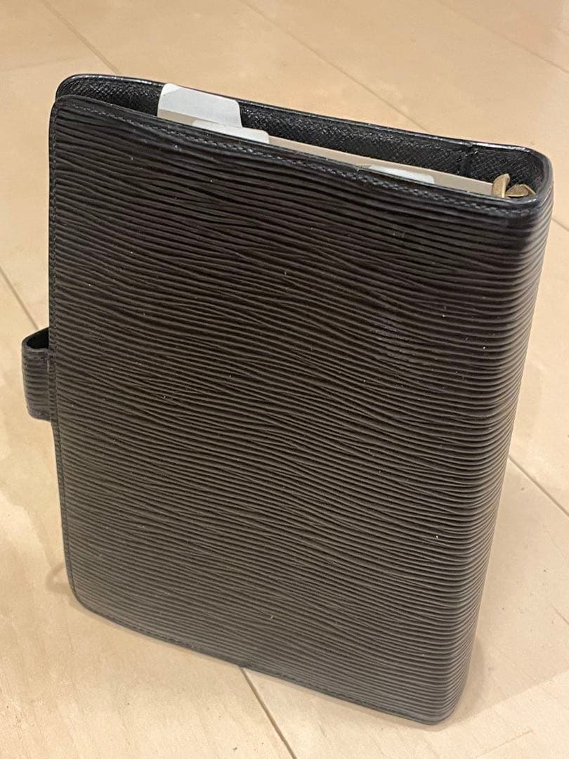 ⚠️ゆなルイヴィトン　アジェンダMM　エピ　ノワール　黒　手帳カバー