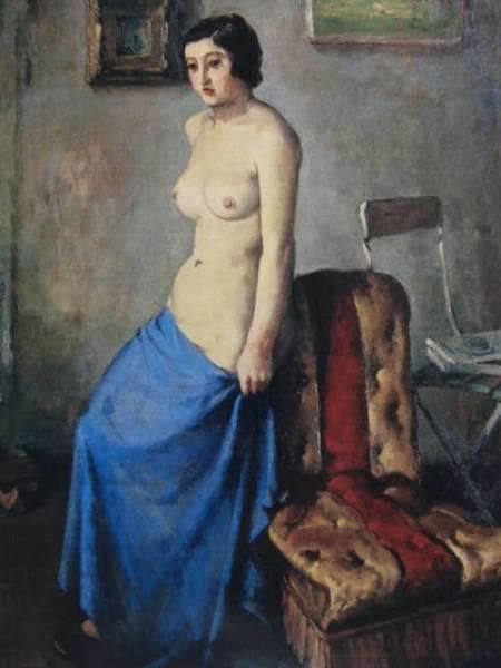 鬼頭　鍋三郎、裸婦、希少な画集より、新品高級額装付、版上サイン入り