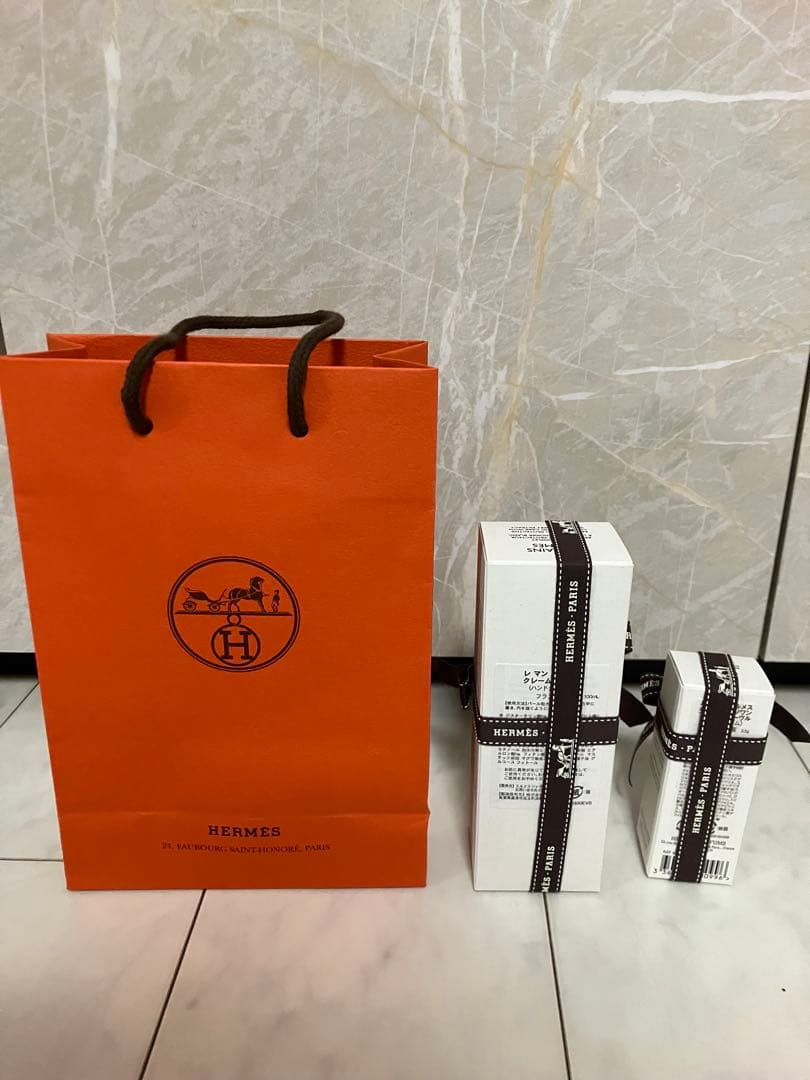 HERMES ハンドクリーム、リップクリーム セット