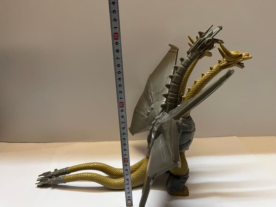 2点セット　スペースゴジラ　メカキングギドラ　ソフビ　1991年　ビッグソフビ