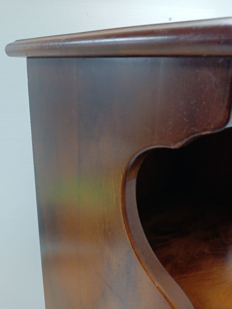 P369 Karimoku カリモク コロニアル 電話台 サイドラック 電話台