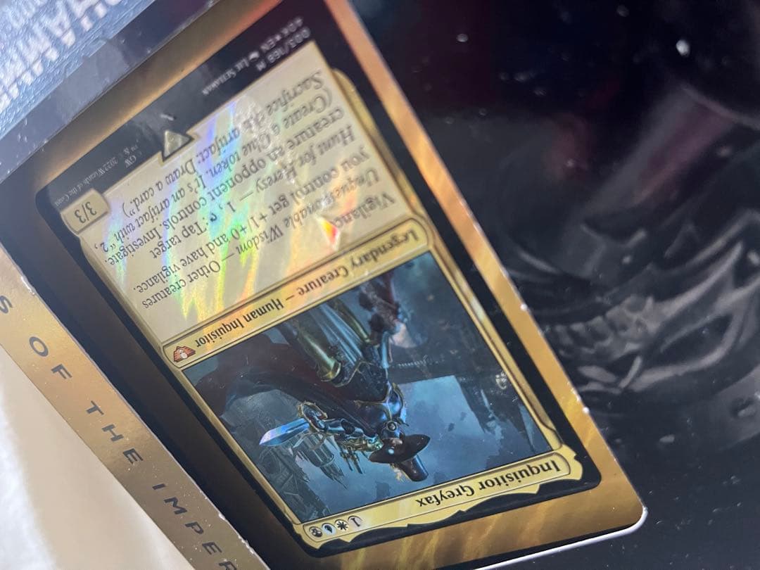 MTG 統率者ウォーハンマー4000コレクターズエディション 3種セット