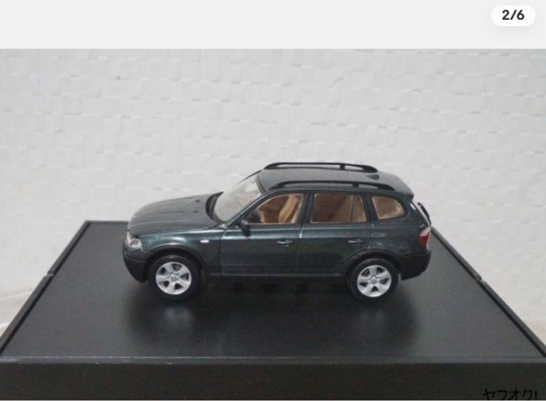 BMW X3 3.0i コレクターズモデル　ミニチュアカー