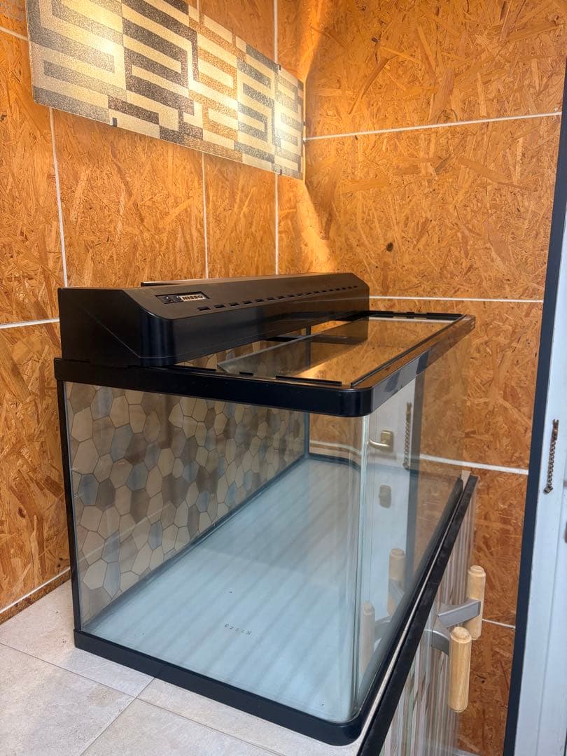 ニッソーnisso曲げガラス90cm水槽 手渡し希望です