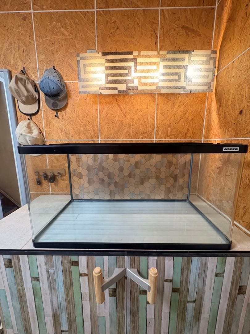 ニッソーnisso曲げガラス90cm水槽 手渡し希望です