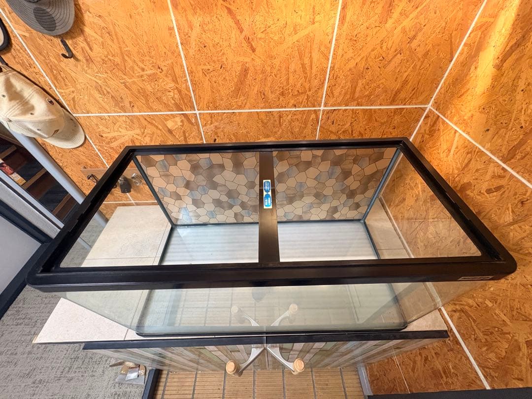 ニッソーnisso曲げガラス90cm水槽 手渡し希望です