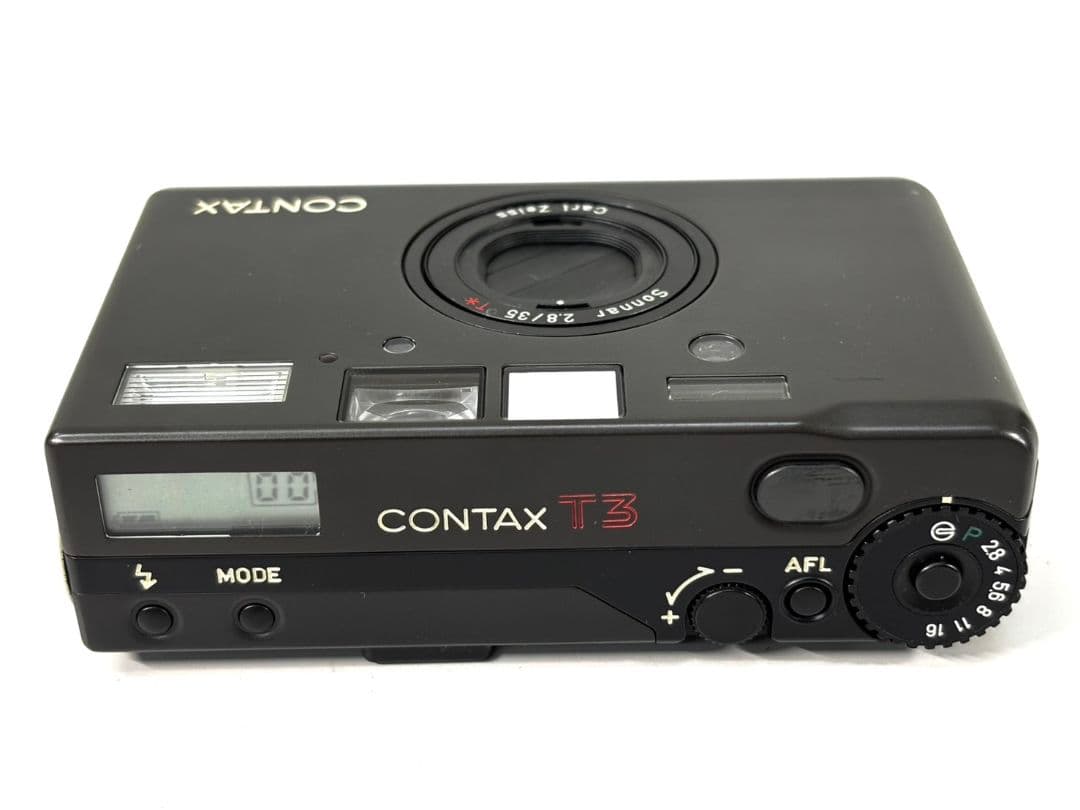 【動作確認済】元箱付 CONTAX T3 BLACK Sonnar 35/2.8