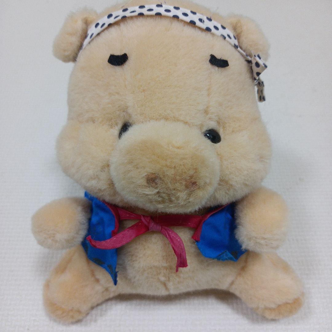 サンリオ　ぬいぐるみ　ぶた　かば　日本製　旧ロゴ　昭和レトロ　平成レトロ　お祭り