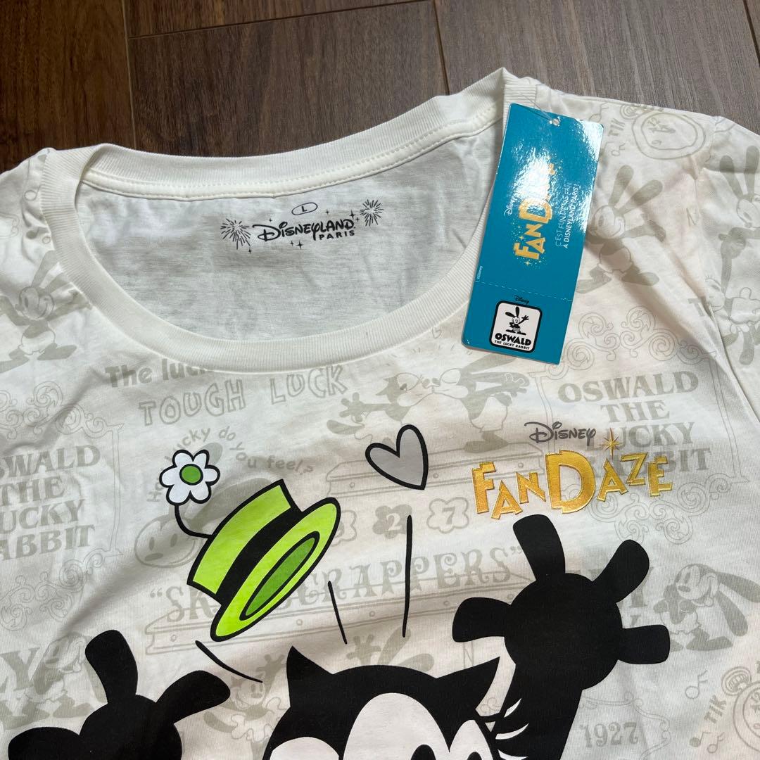 新品レア　オルテンシア オズワルド　ディズニーランドパリ　TシャツFanDaze