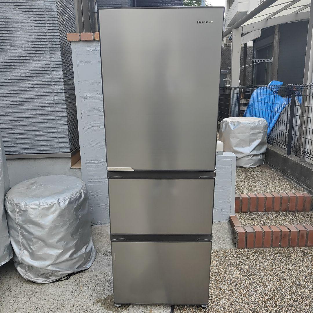 【理沙】Hisense 3ドア 360L冷蔵庫 HR-D3601S