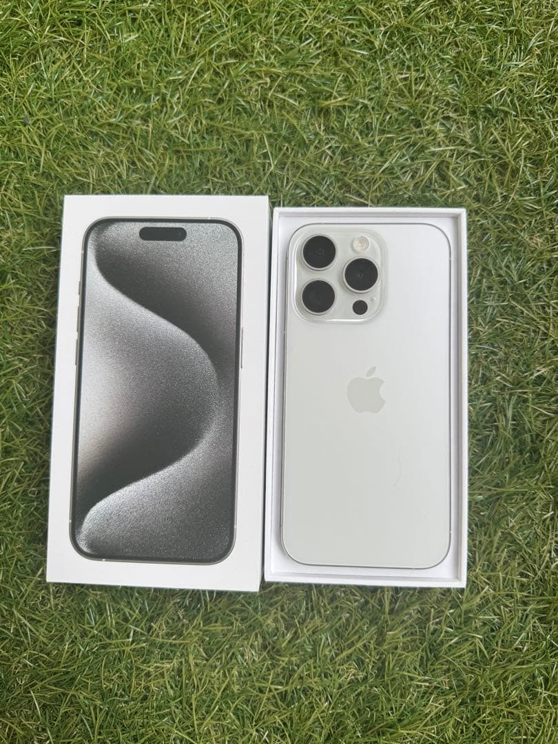 【値下げ中！】【iPhone 15 Pro 256G】本体　箱付き　ケーブル付き